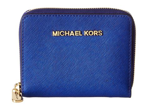 blauwe michael kors portemonnee|Michael Kors wallet blue.